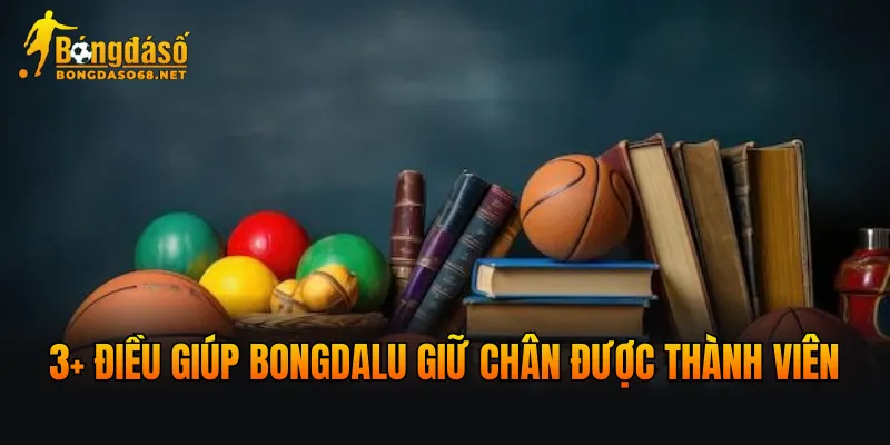 3+ điều giúp Bongdalu giữ chân được thành viên