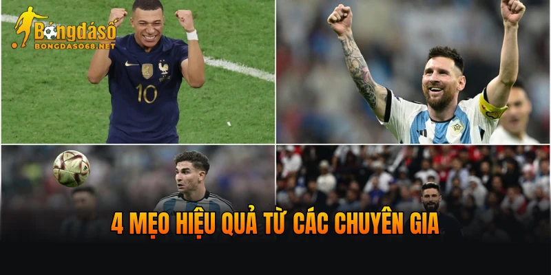 4 mẹo hiệu quả từ các chuyên gia