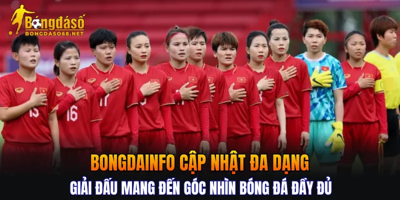 Bongdainfo cập nhật đa dạng giải đấu mang đến góc nhìn bóng đá đầy đủ