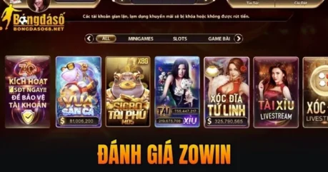 Khám Phá ZOWIN: Thiên Đường Game Bài Đổi Thưởng Hấp Dẫn