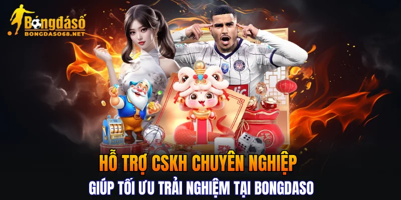 Hỗ trợ CSKH chuyên nghiệp giúp tối ưu trải nghiệm tại bongdaso