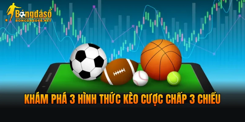 Khám phá 3 hình thức kèo cược chấp 3 chiều