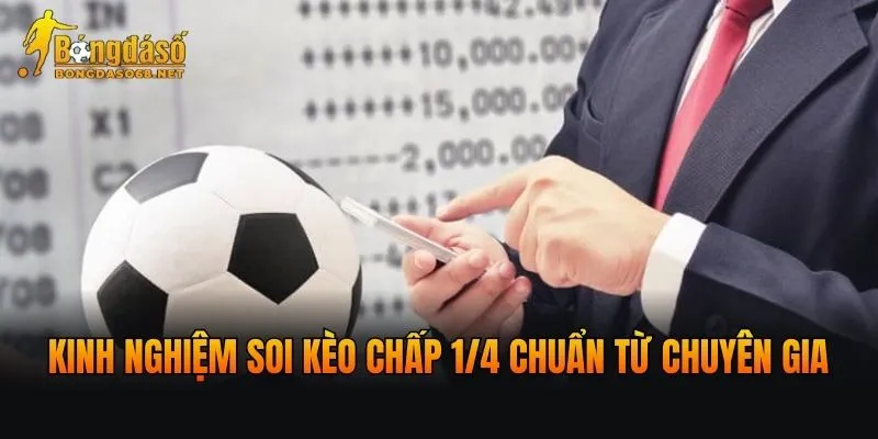 Kinh nghiệm soi kèo chấp 1/4 chuẩn từ chuyên gia