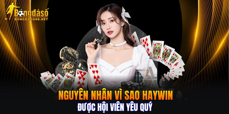 Nguyên nhân vì sao HAYWIN được hội viên yêu quý