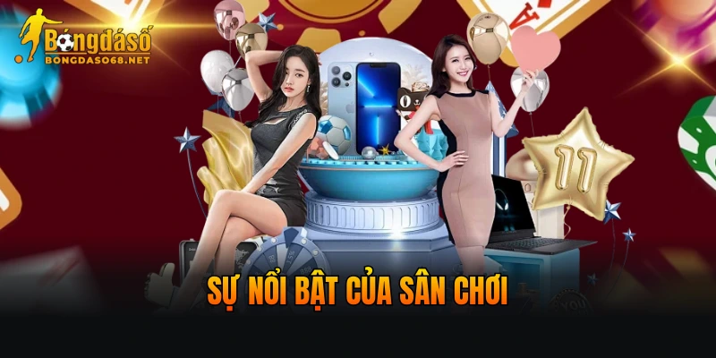 Sự nổi bật của sân chơi
